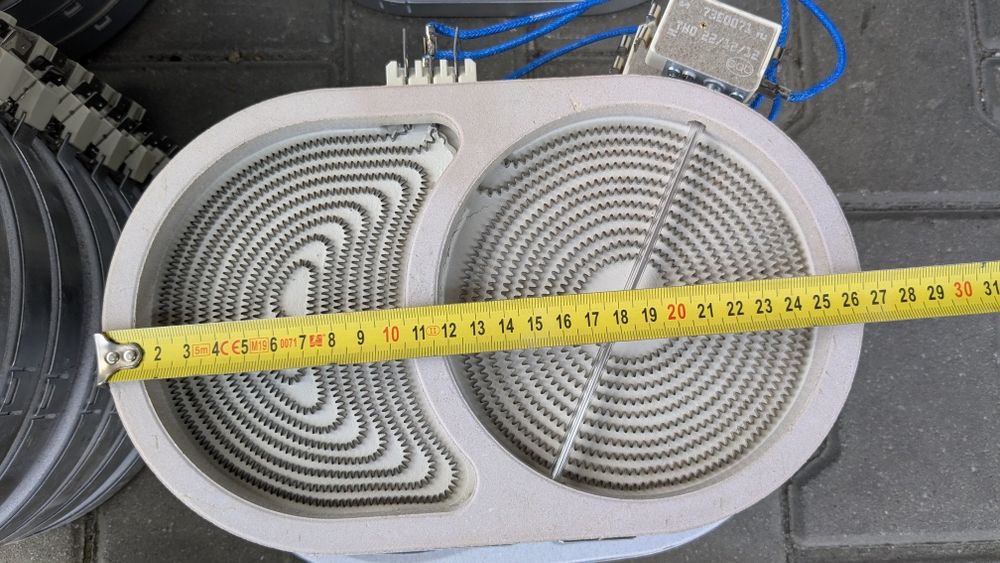 Pole grzejne palnik grzałka plyty ceramicznej