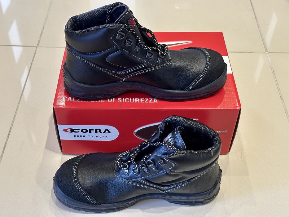 Cofra NOWE BUTY robocze Brno Black nowe obuwie do pracy S3 SRC 42