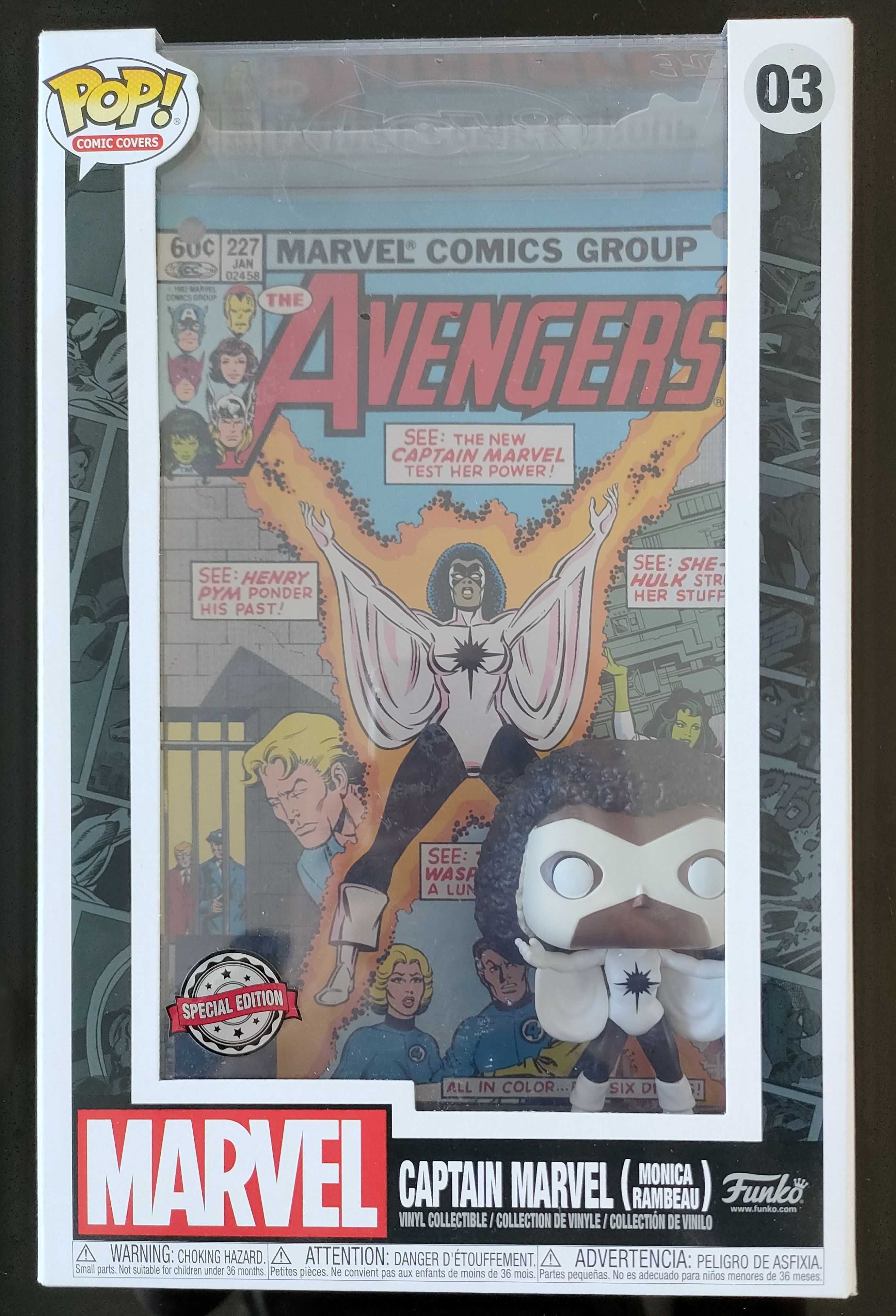 Figurka Funko Pop - Captain Marvel (Monica Rambeau) - Comic Covers #03