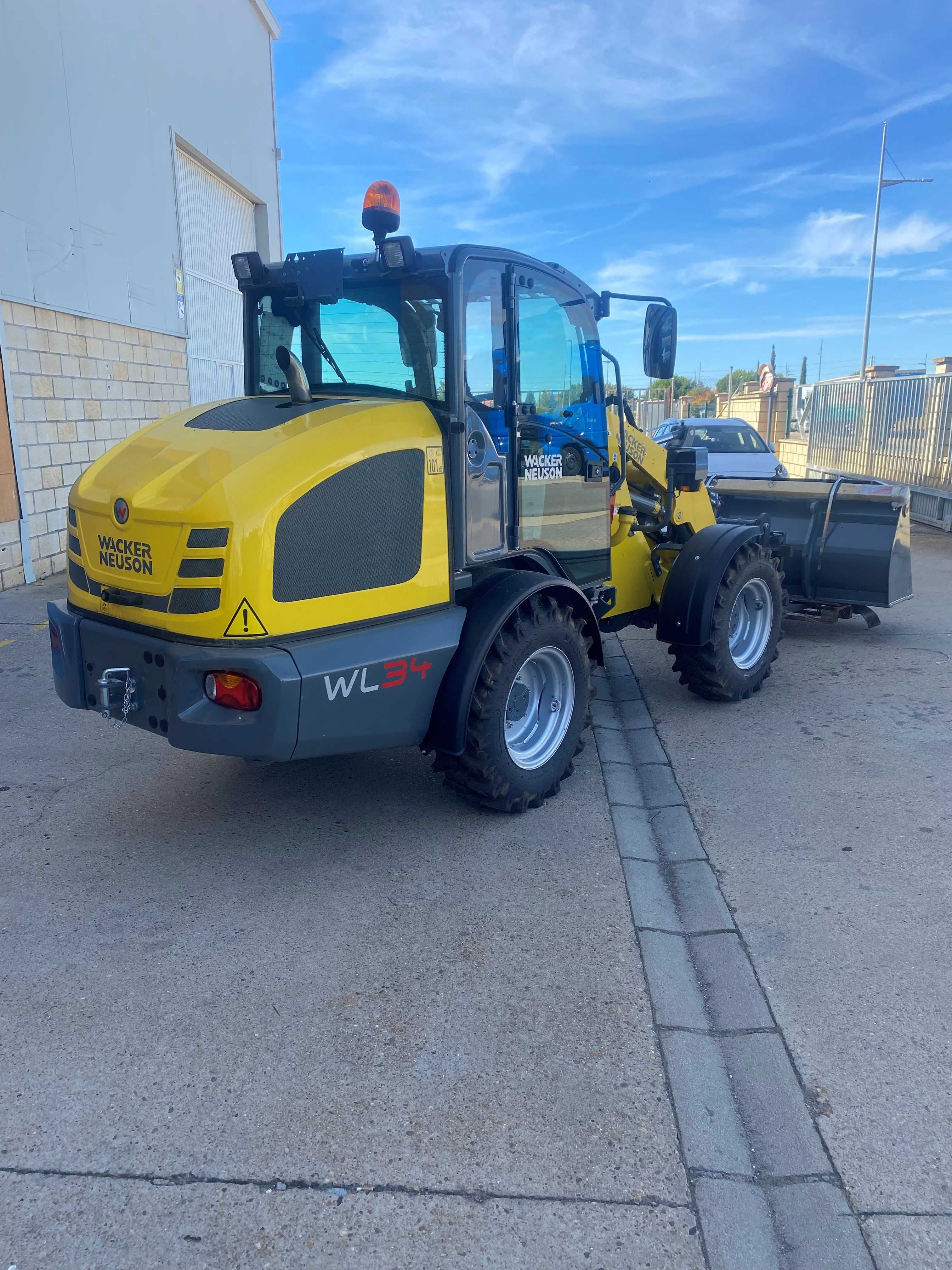 WACKER NEUSON Carregadora de rodas WL34 nova à venda – pronta entrega