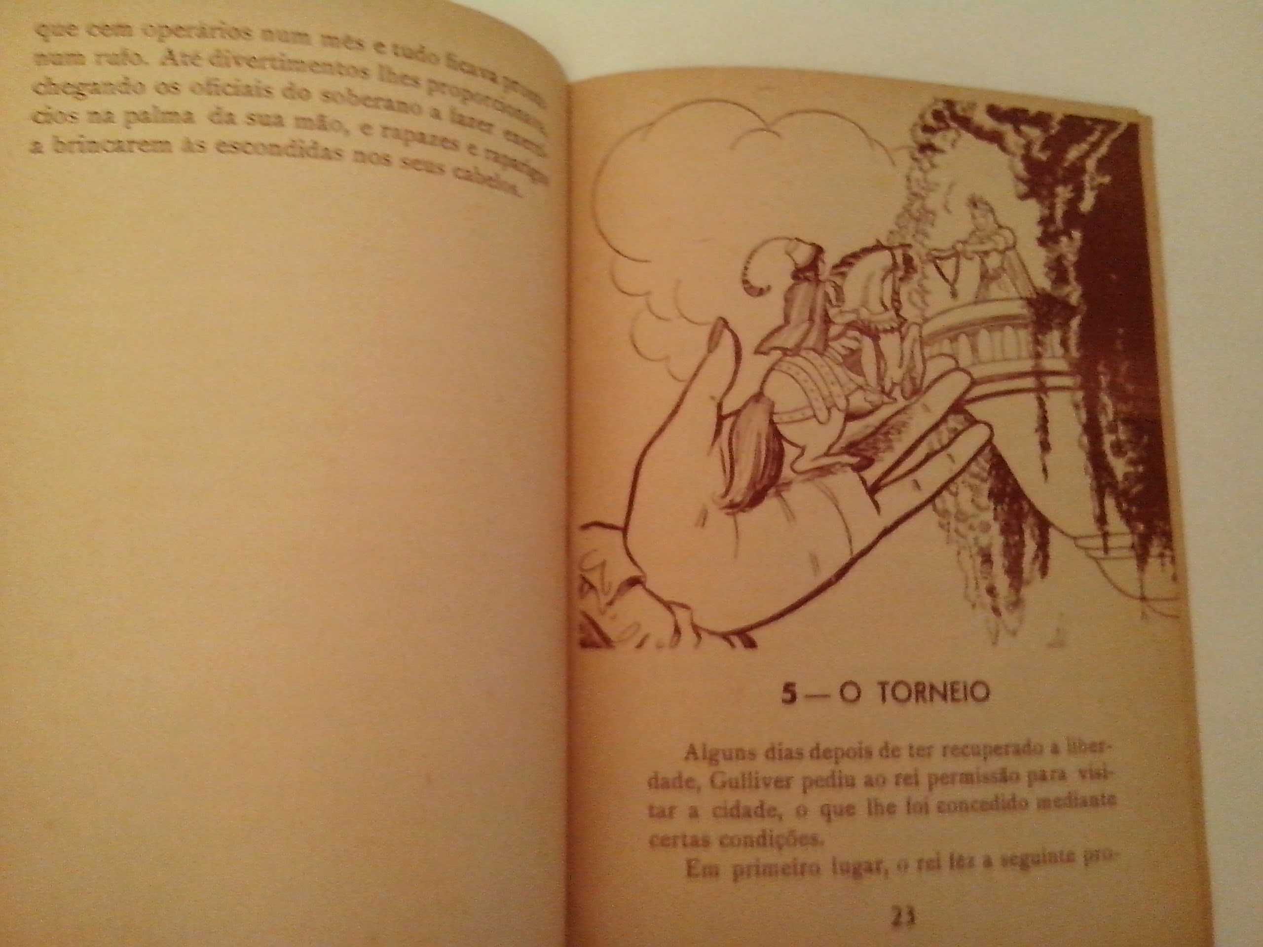 Livro "As viagens de Gulliver"