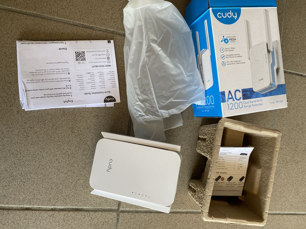 Cudy repeater AC1200
