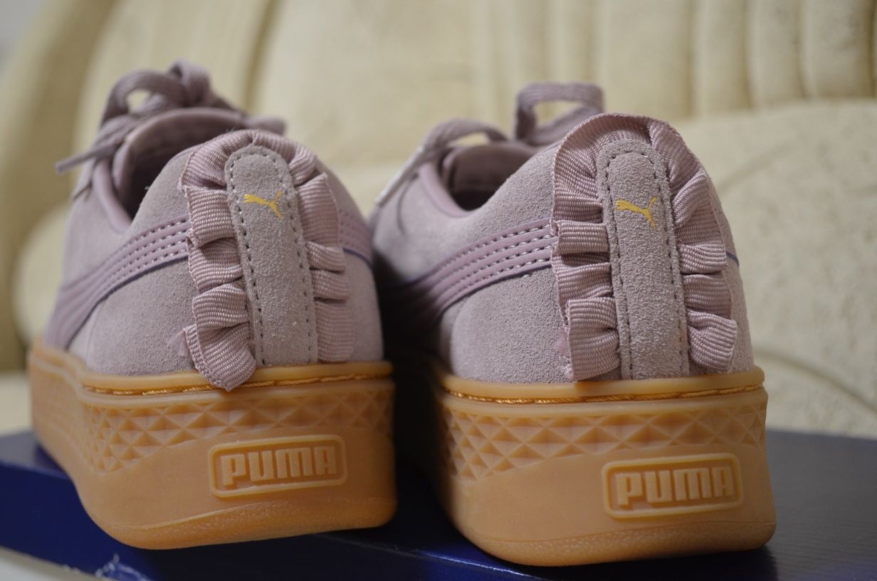 Женские кроссовки Puma smash platform frill