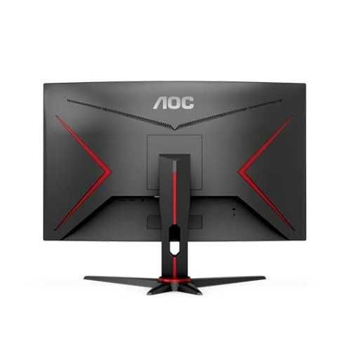 Monitor Led Gaming 27" AOC C27G2ZE Curvo Preto - NOVO | GAR 36M