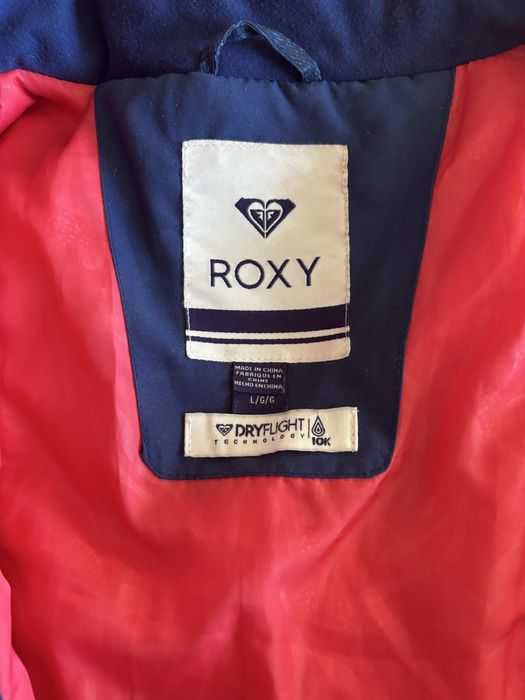 Kurtka Roxy L, rekawiczki Roxy, czapka