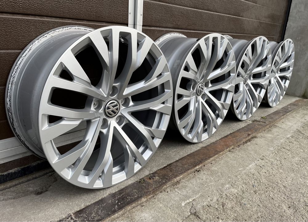 4x felgi aluminiowe Alufelgi 5x112 r18 et25 8J VW Volkswagen Oryginał