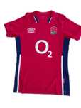 Czerwona koszulka Umbro reprezentacji Anglii w rugby