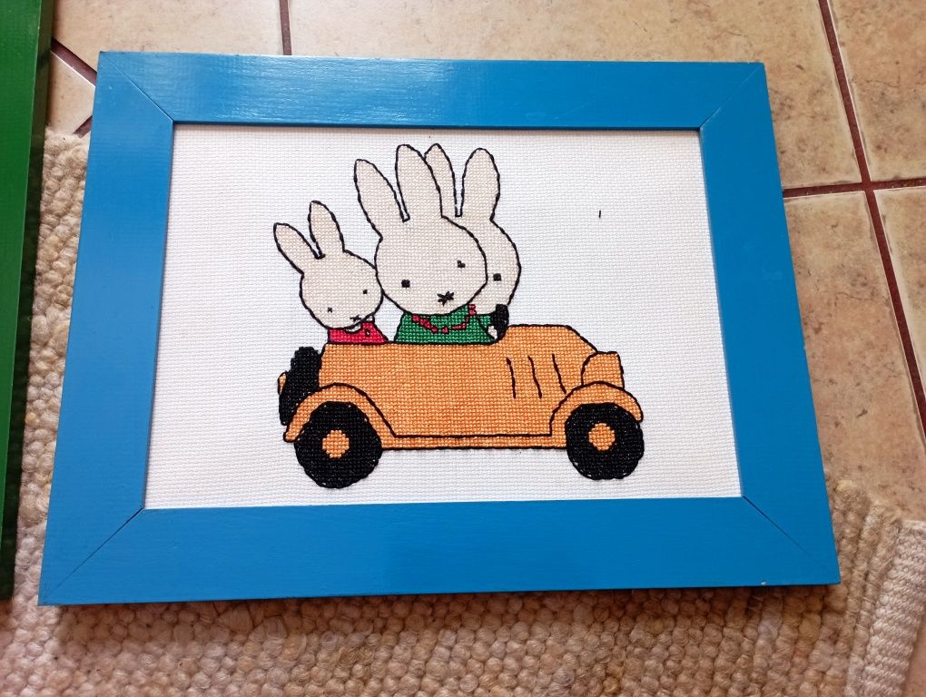 Obrazki nijntje miffy rękodzieło