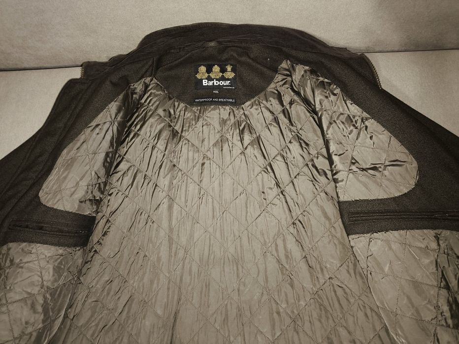 Куртка barbour herringbone challenger