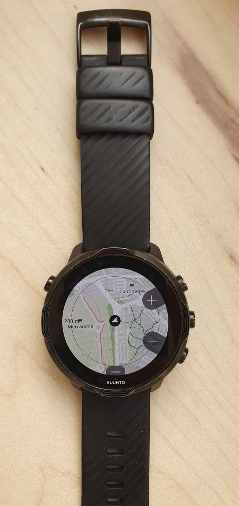 Suunto 7 com wear OS, Spotify, Mapas, Google assistant,  cabo de carre