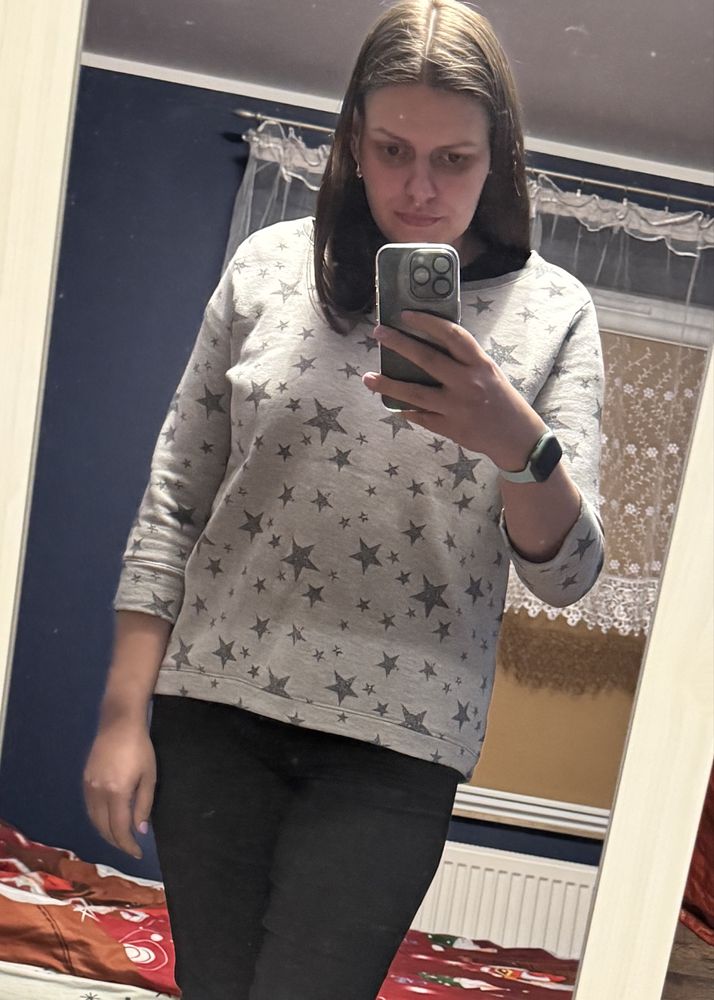 Sweter damski rękaw 3/4