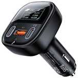 Acefast ładowarka samochodowa 101W 2x USB Typ C / USB, PPS, Power Deli