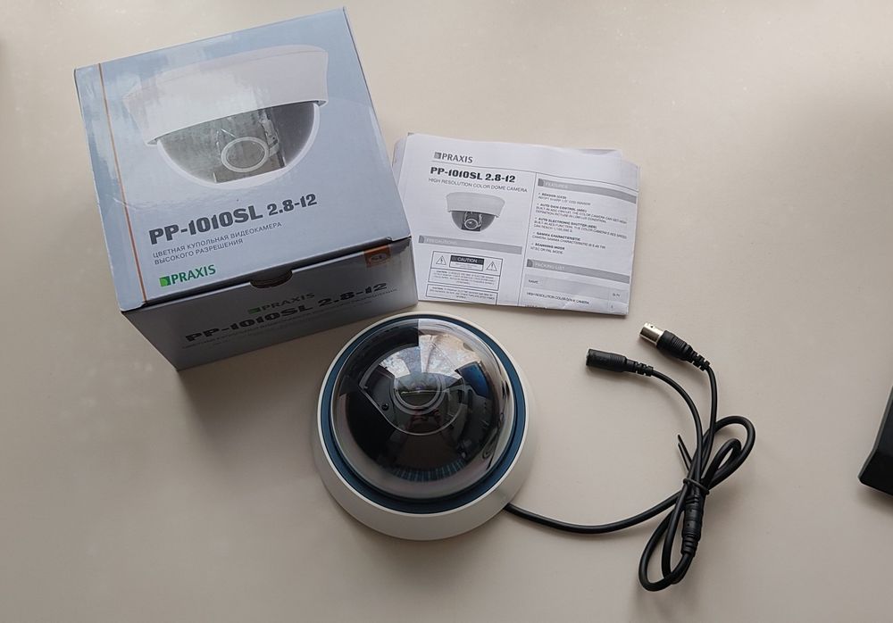 Камера купольна Відеонагляду Praxis PP-1010SL 2.8-12