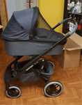 Wózek Maxi Cosi Lila XP z gondolą Oria XXL+dodatkowa rama na podróże