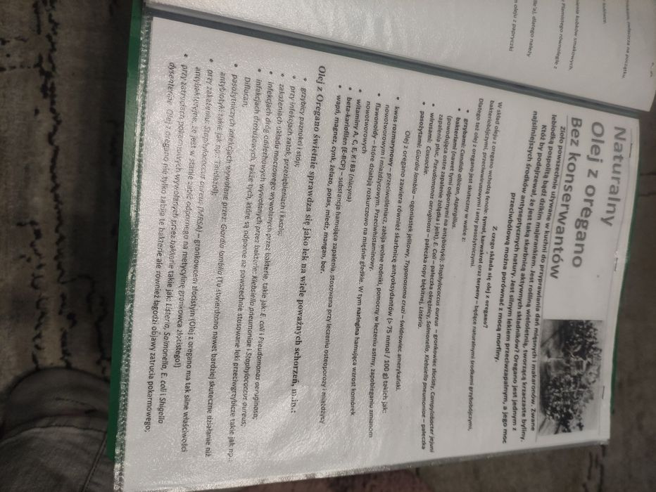 Naturalny olejek z oregano 100ml