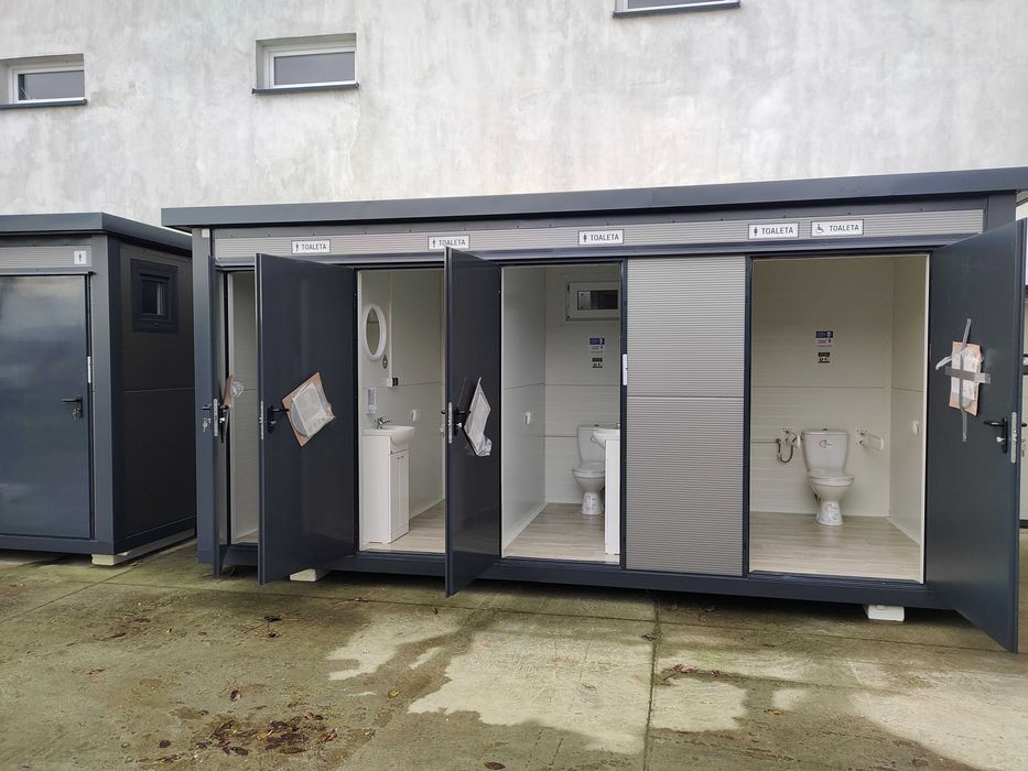 Pawilon kontener Wc łazienka niepełnosprawnych toaleta inwalidów