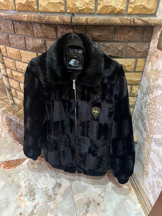 Мужская Куртка Дубленка Эконорка Осень-Зима