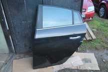 FIAT BRAVO 2008r Drzwi lewe tylne czarny metalik