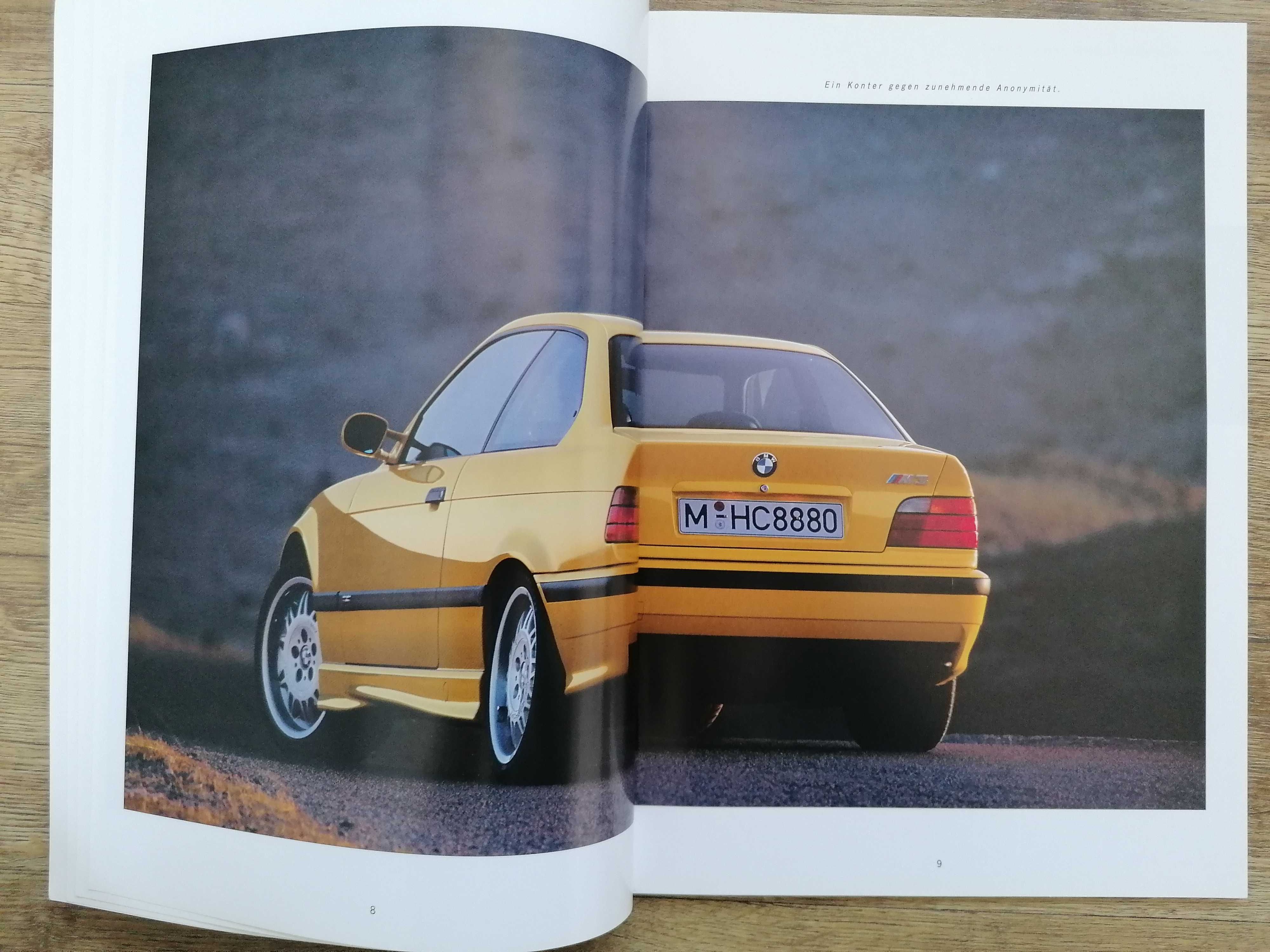 Prospekt BMW M3 E36 Coupe  M5 E34 Sedan Touring