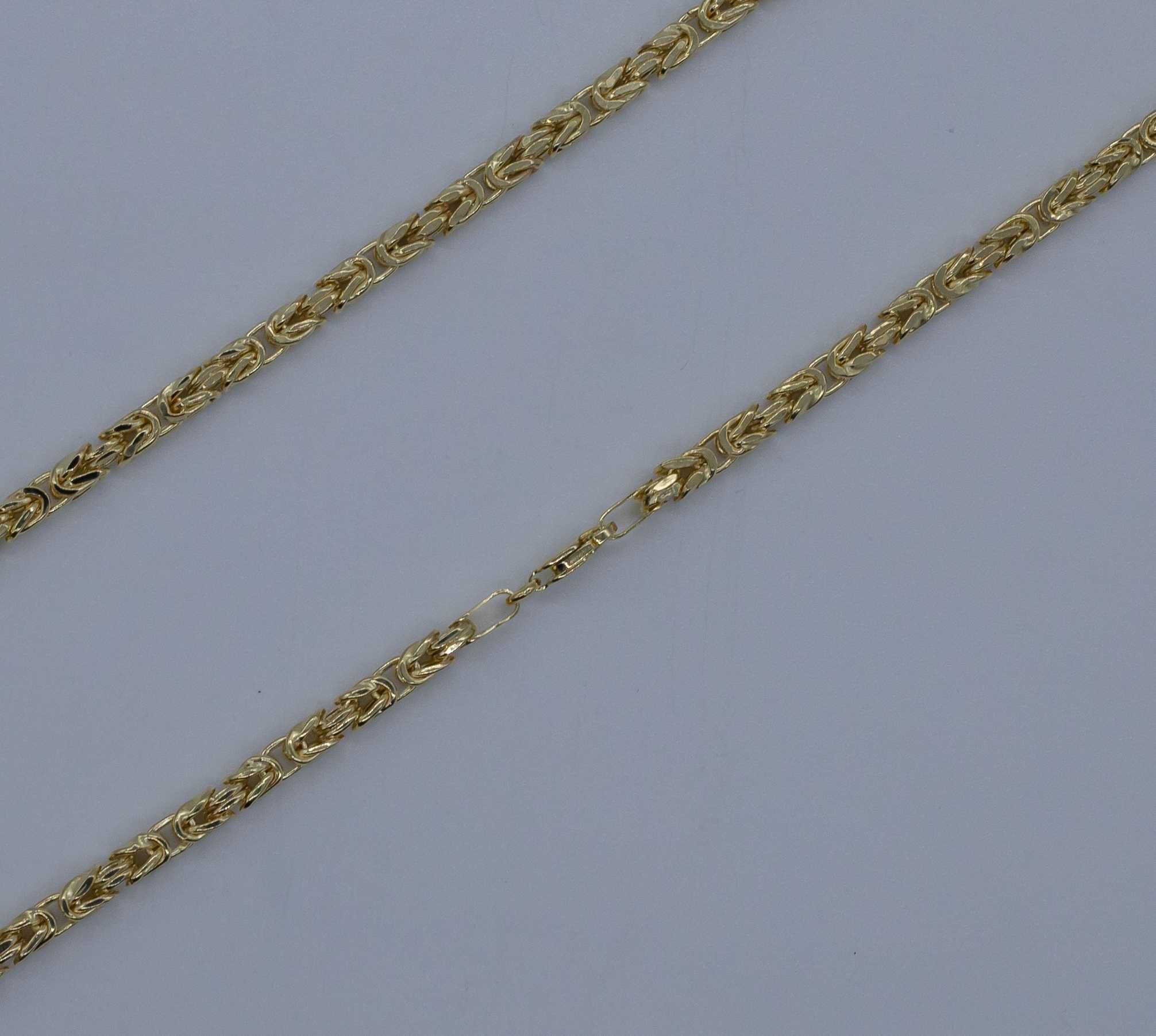 Złoty łańcuszek 585 14K 21,24gram 60cm Królewski Nowe