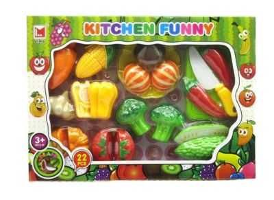 Zestaw do krojenia z akcesoriami na rzepa