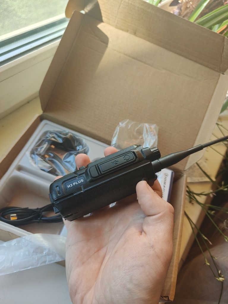 Tidradio h3 plus нова рація LPD PMR Avia bluetooth