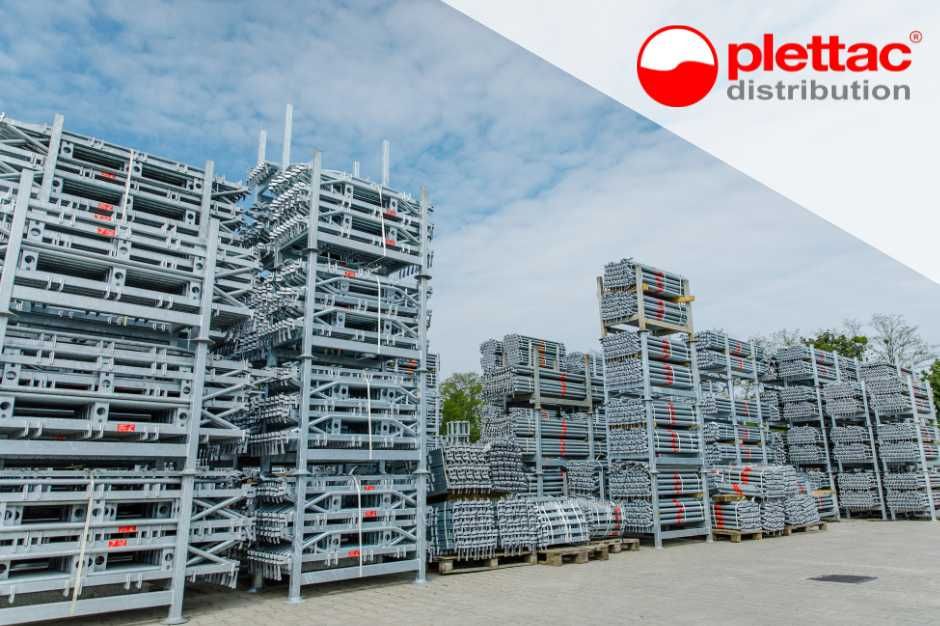 Rusztowanie elewacyjne PD70 od producenta – pow.rob.96m2, wys.rob. 8m