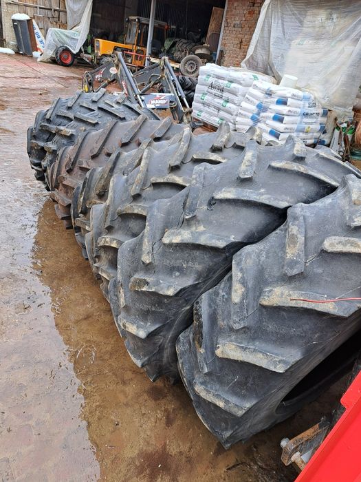 Opony rolnicze 12.4 R24 13.6 R28 R16 Michelin, Goodyear, Bkt, Kleber