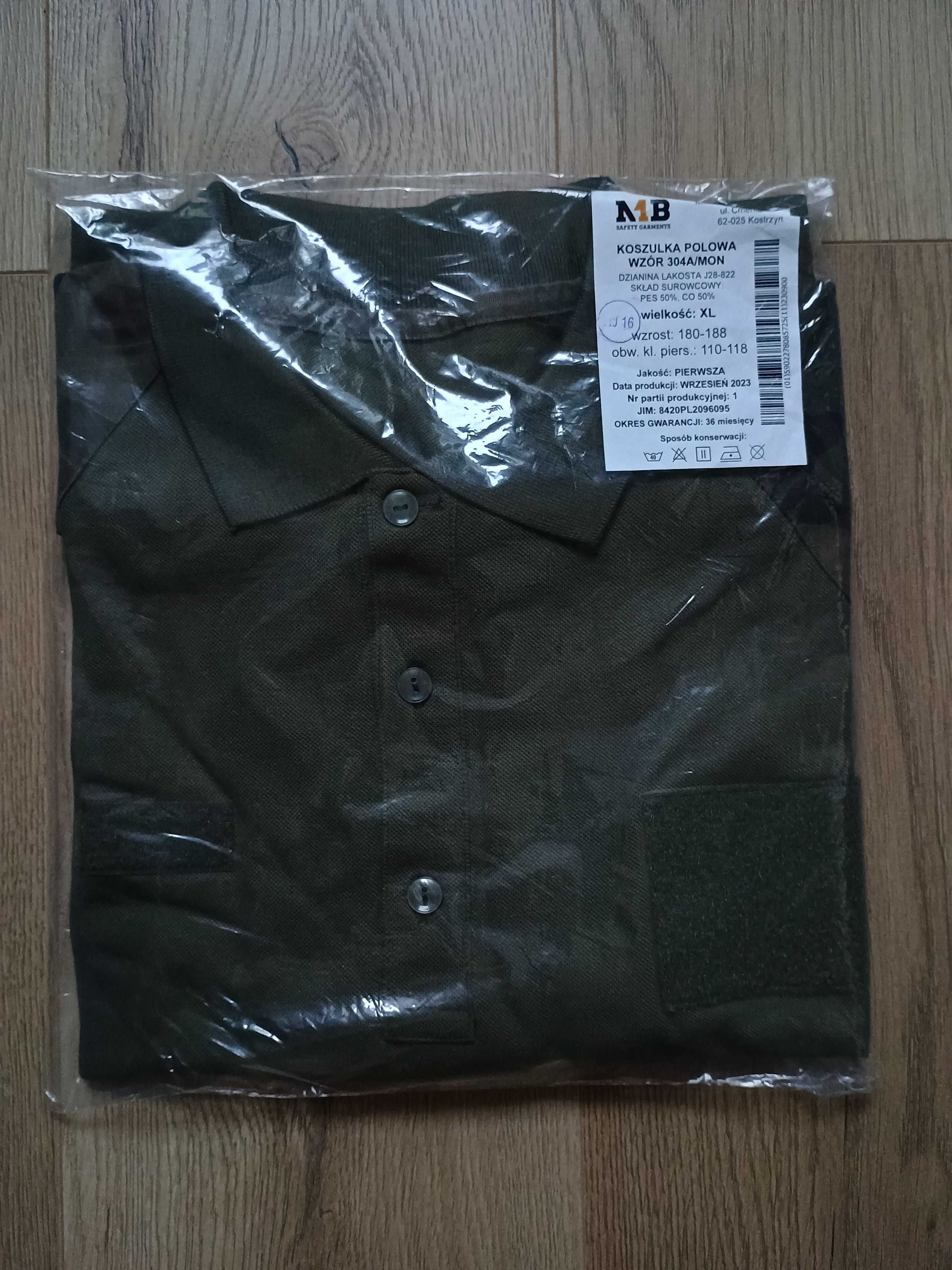 Koszulka polo polówka polowa Wojska Polskiego 304A/MON rozmiar XL