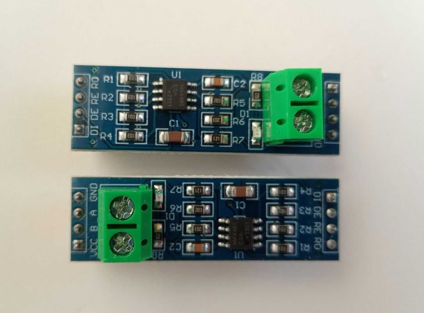 Комплект драйверов RS-485 МАХ485 скорость до 2,5 MBit питание 3-5 V