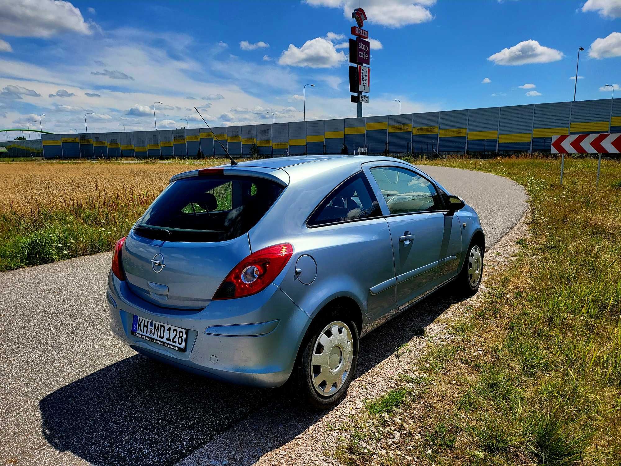 OPEL CORSA D 1.0 klimatronic 2007 nowe opony SUPER STAN