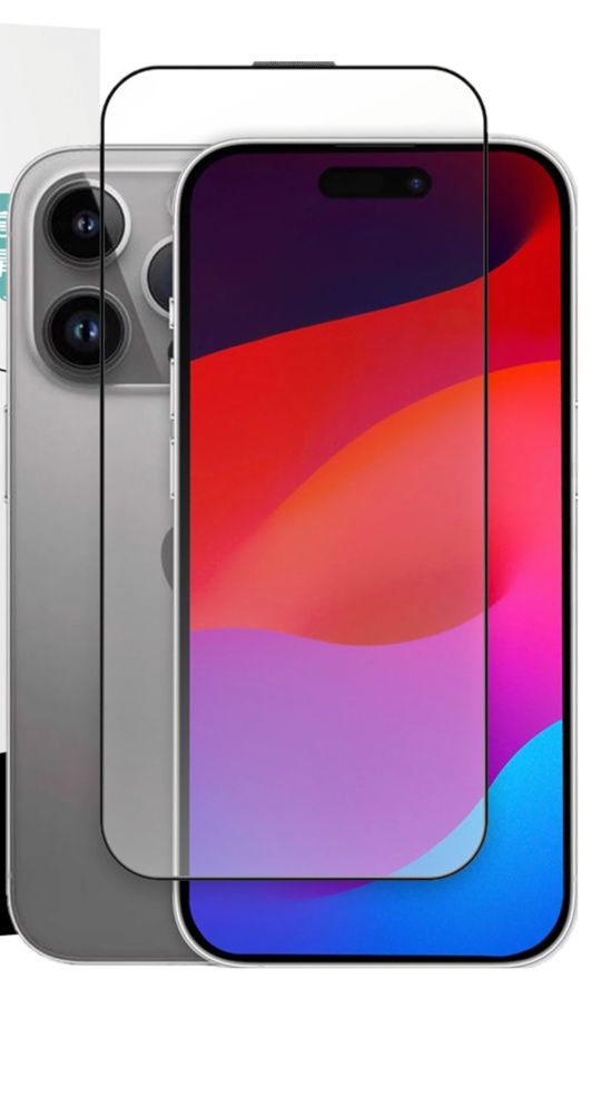 ZK Защитное стекло iPhone X,Xs,11 Pro Full Screen  Зеркальный Эффект