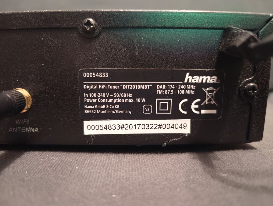 Tuner cyfrowy Hama DIT2010MBT