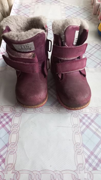 Дитячі чоботи зимові. 24 розмір.