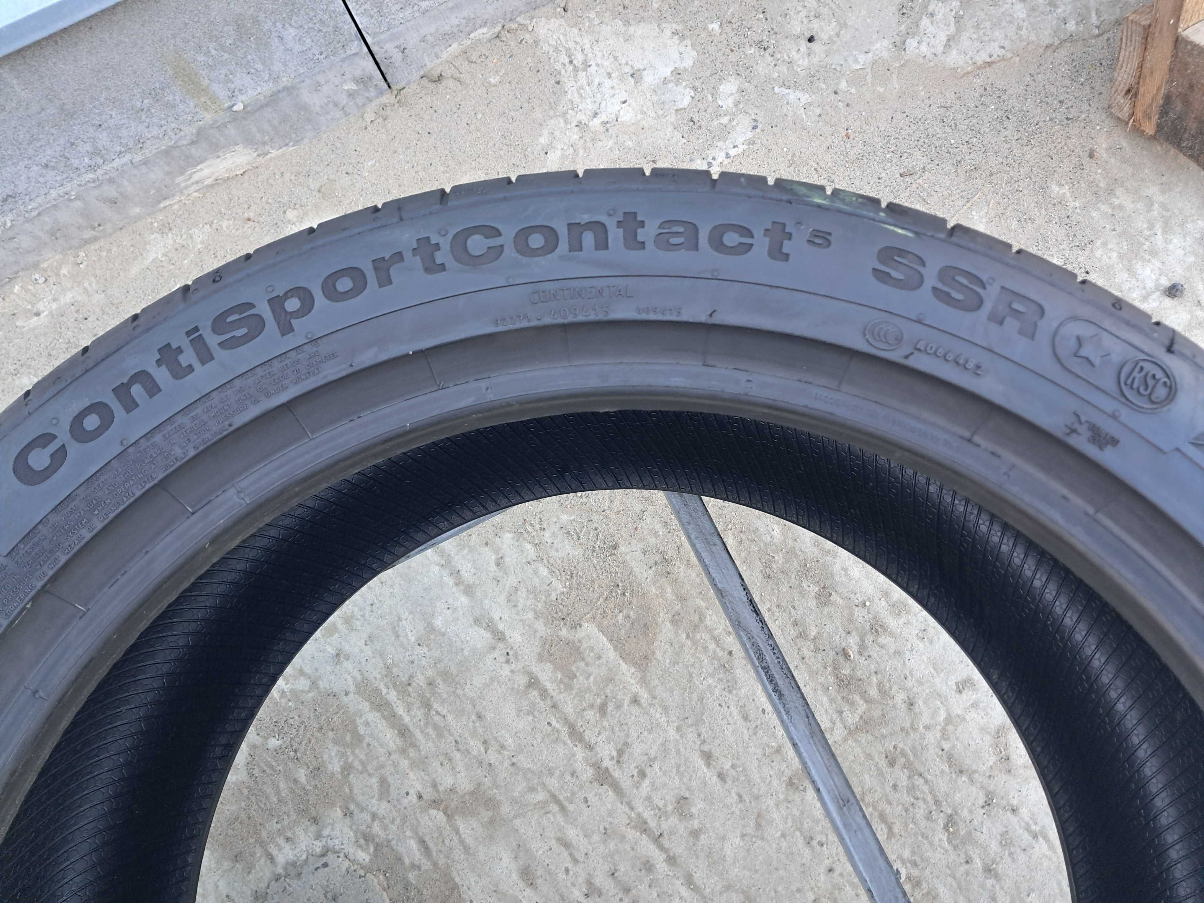 Резина літня, 7.3мм Continental Sport Contact 5 RFT 275/40 315/35 R20