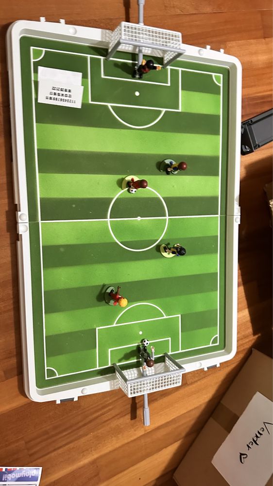 Campo de futebol playmobil