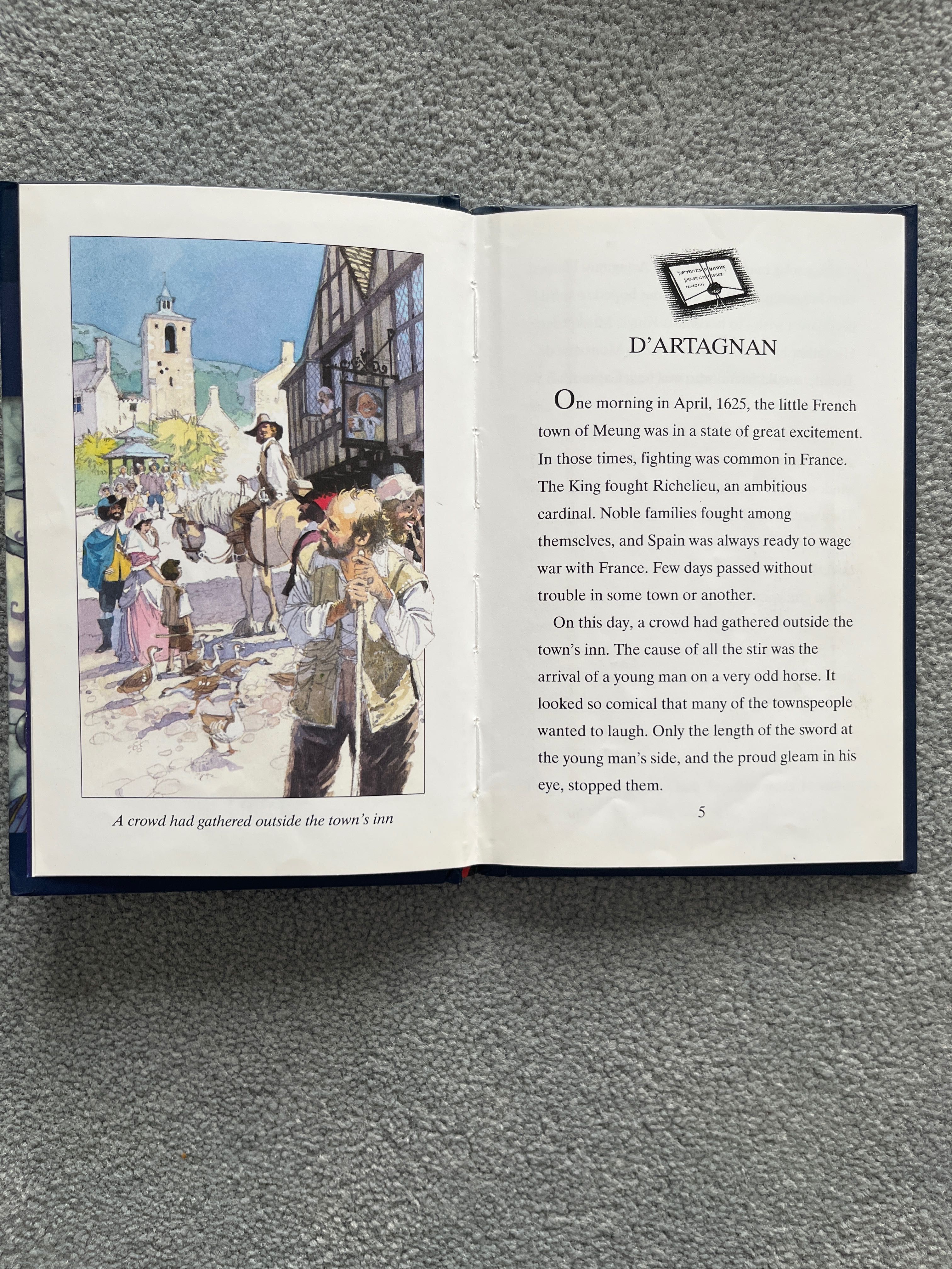 The Thee Musketeers children’s book