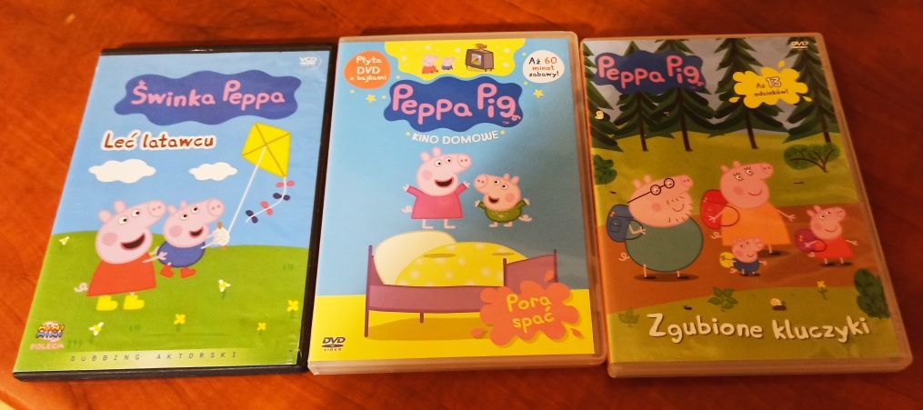 Płyty DVD Świnka Peppa