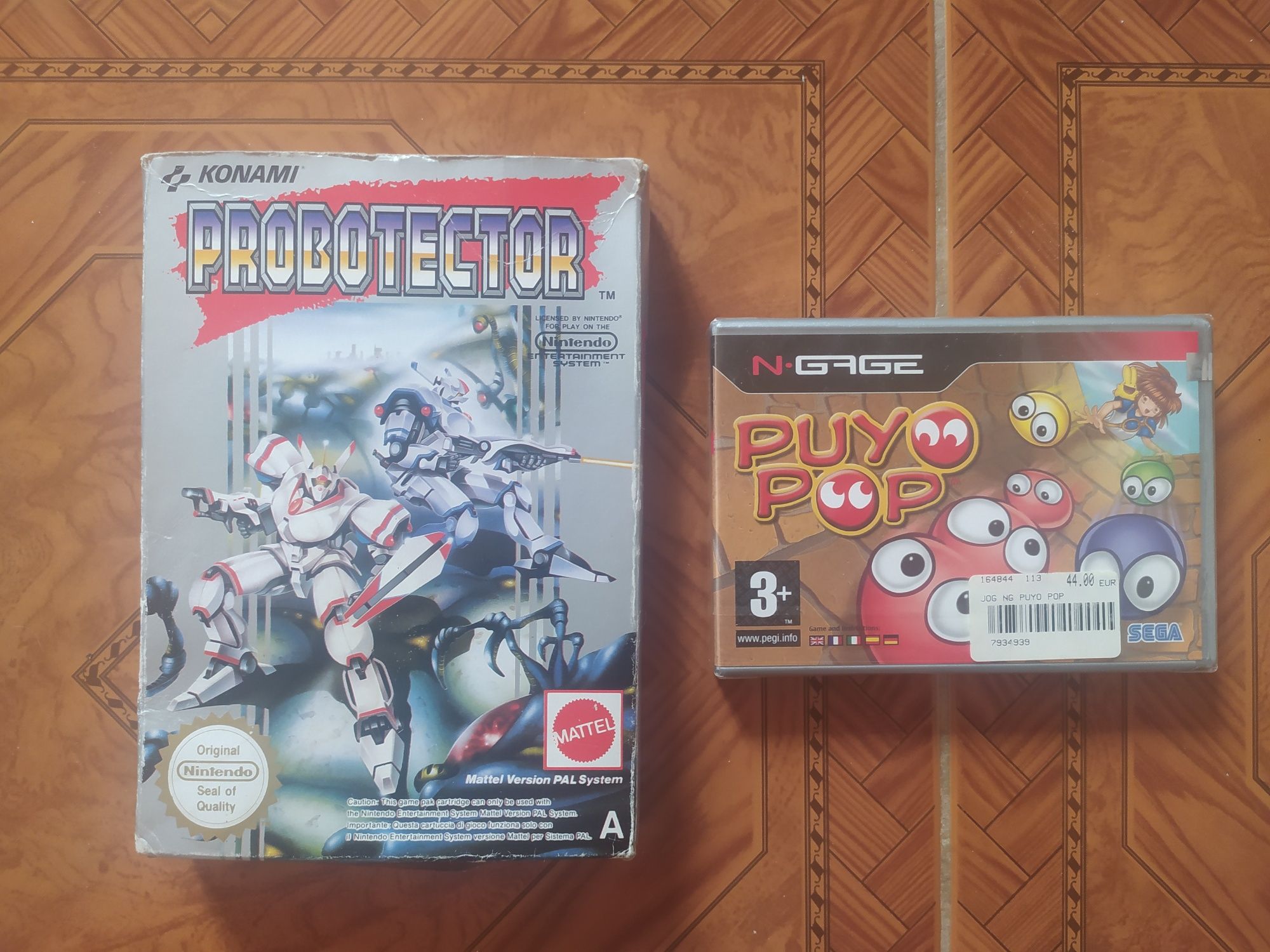 Jogo NES e N.gage
