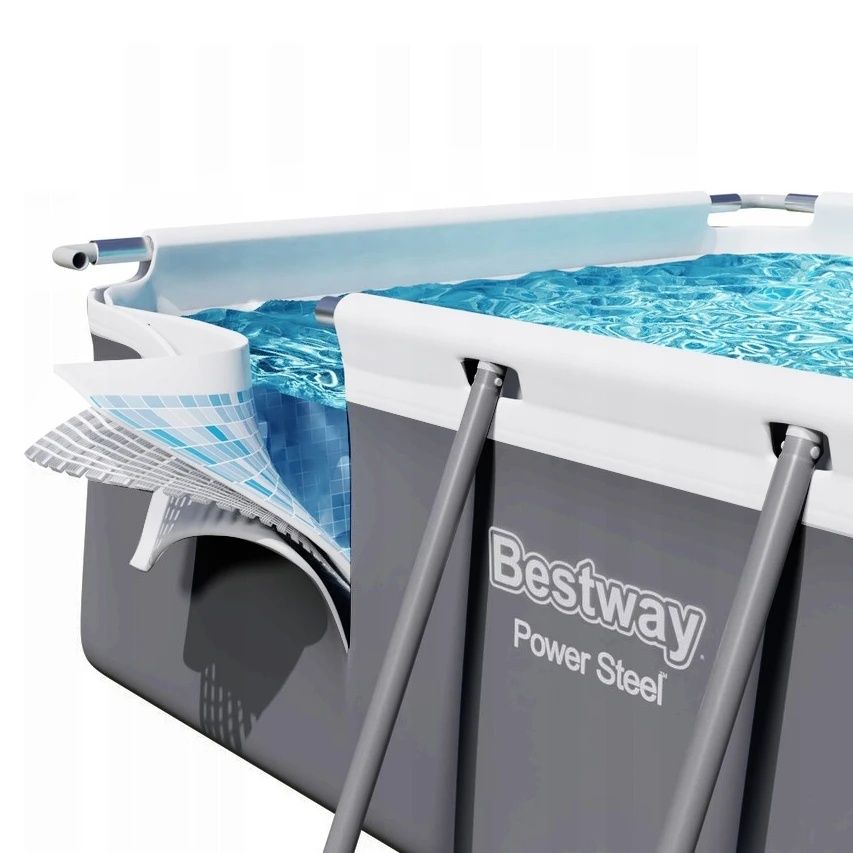 Basen stelażowy Bestway 404x201x 100 -  11w1 poj 6478 l

Mam do spr