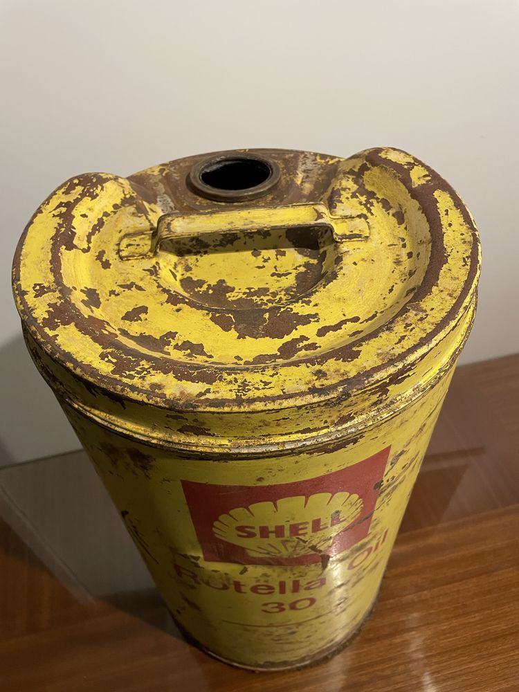 Bidón Shell antigo