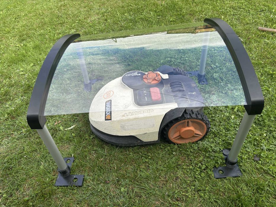 Garaż do robota koszącego Zadaszenie domek do kosiarki Worx Gardena