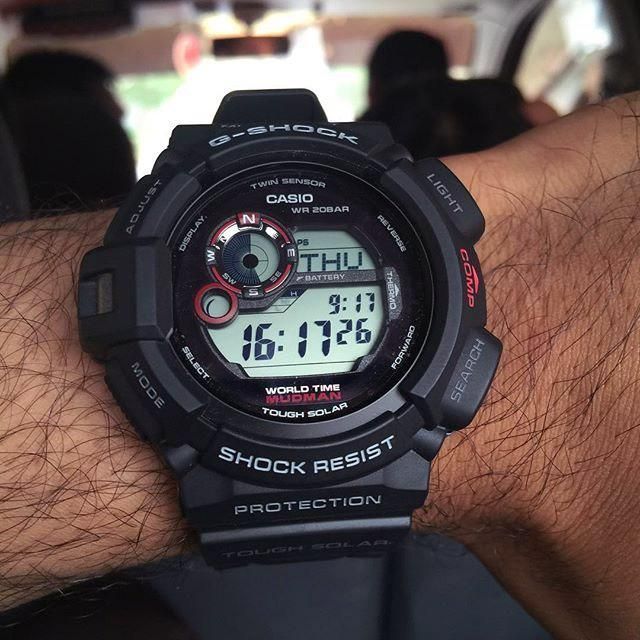 Мужские часы Casio G-9300-1E ! Оригинал! Фирменная гарантия 2 года!