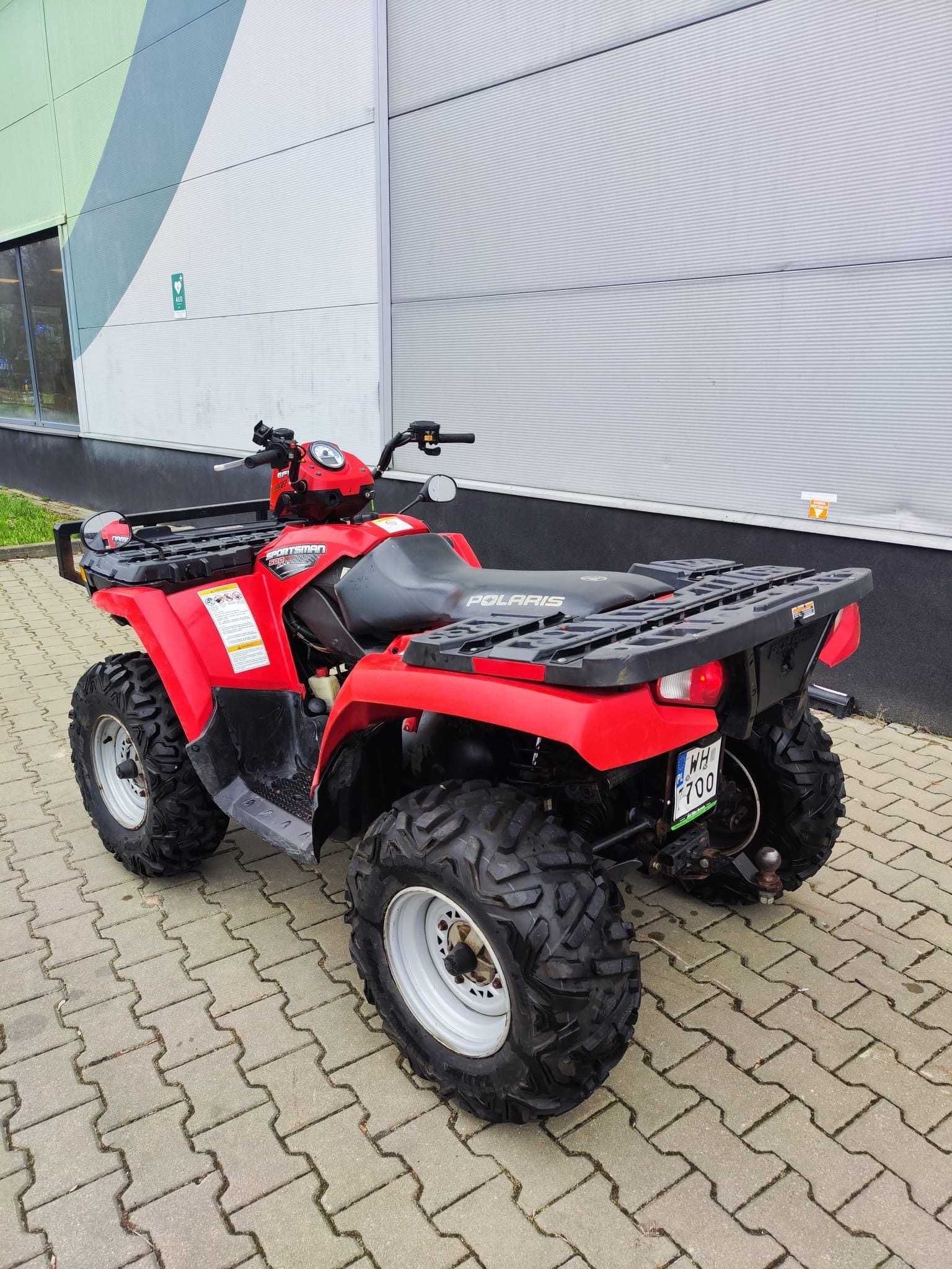 Polaris Sportsman 500 H.O. AWD 4x4 homologacja