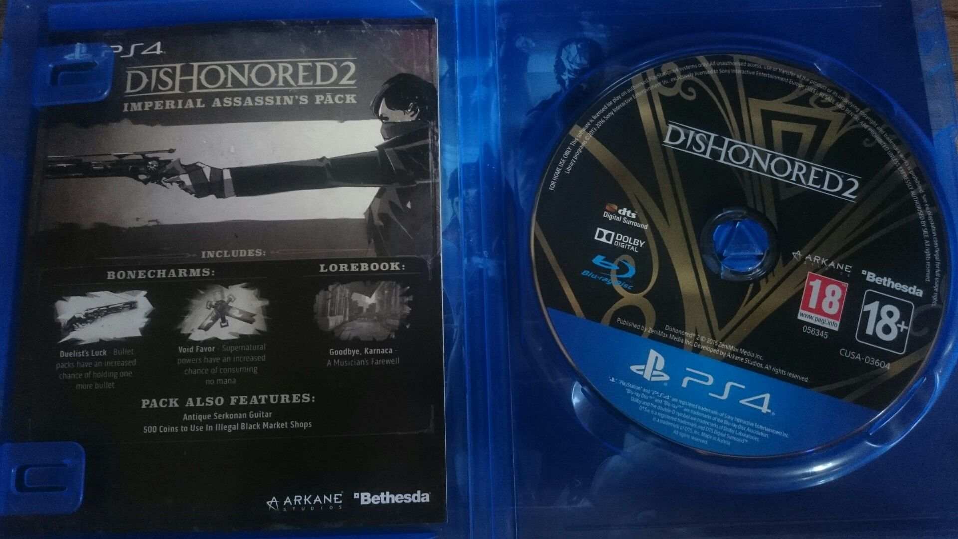 Gra Dishonored 2 PS4 PL playstation 4 polska wersja Wiedźmin GTA