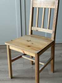 Drewniane krzesła komplet 3 sztuki