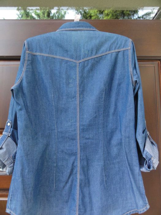 Bluzka koszulowa w stylu country