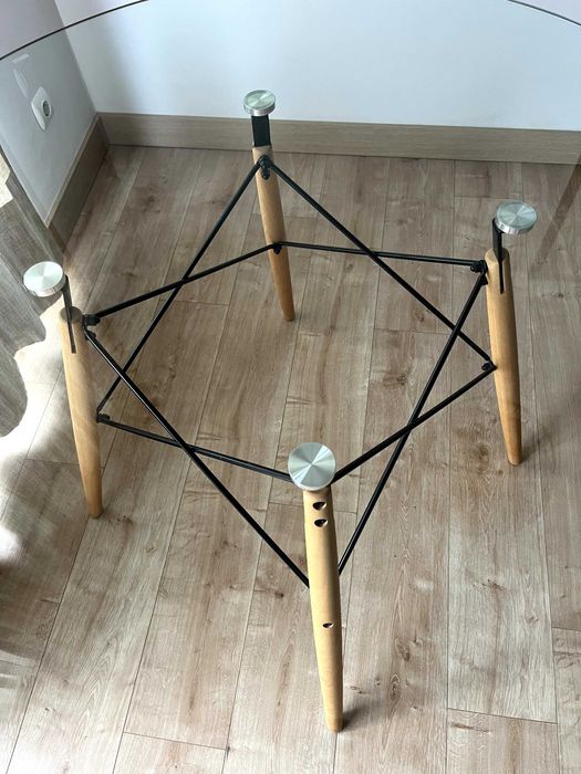 Mesa Redonda Tampo Vidro (Sklum) 120cm