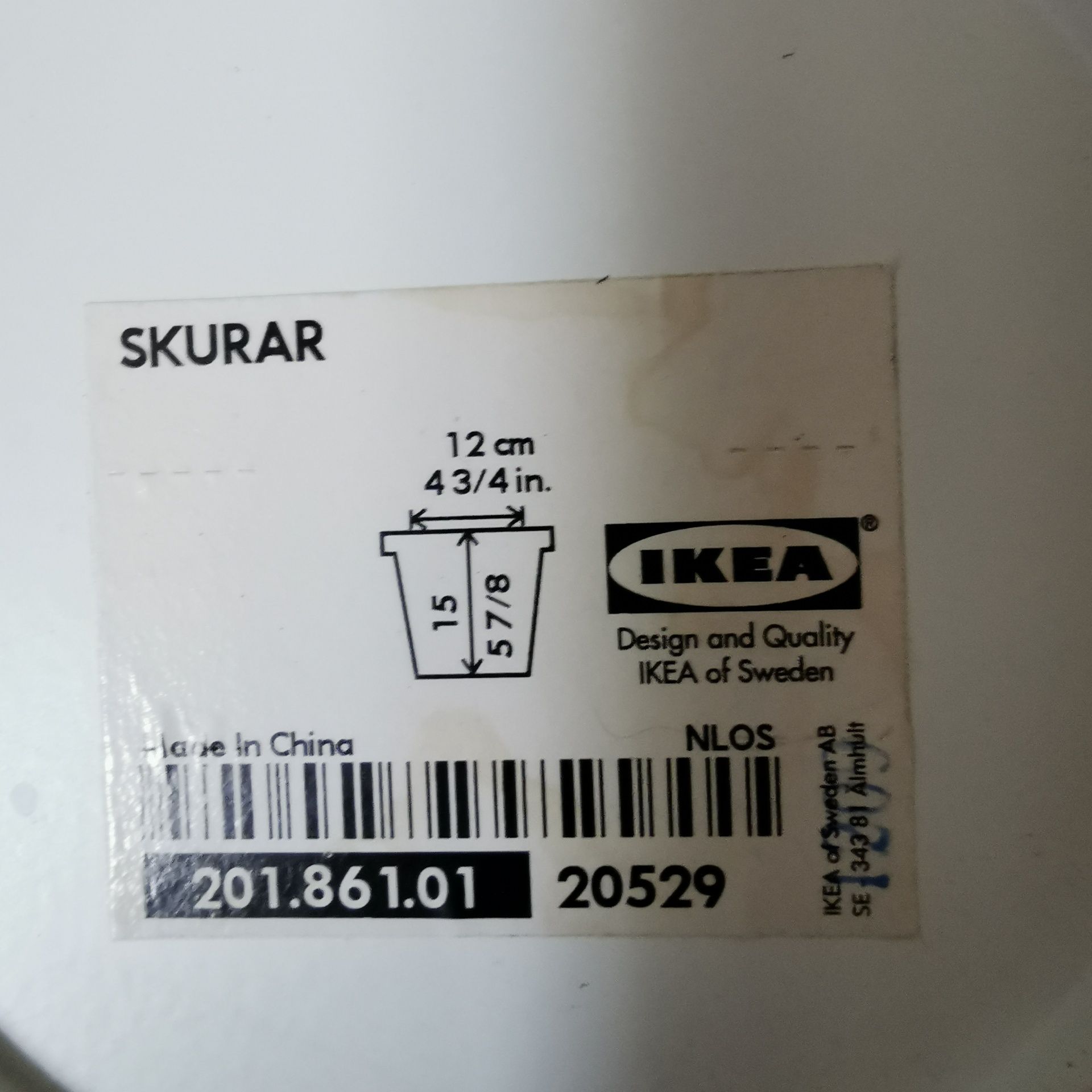 Osłonka na doniczkę Ikea 6 sztuk