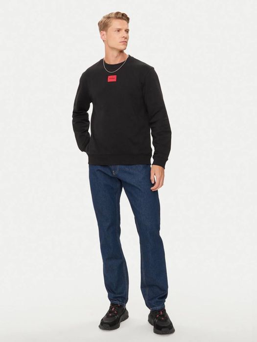 HUGO Світшот M, L, XXL Diragol212 50447964 Чорний Regular Fit